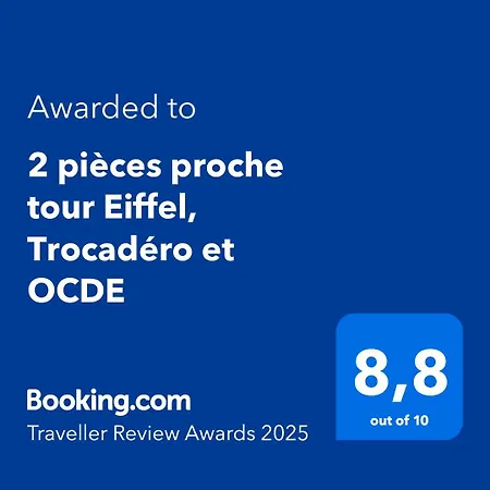 Appartamento 2 Pièces Proche Tour Eiffel, Trocadéro Et Ocde Parigi
